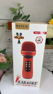 WS898 child wireless Bluetooth speaker microphone all-in-one machine Karaoke live broadcast computer TV Android IOS