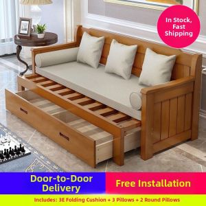 DANBIYIN | Foldable Slidable Small Space Sofa Bed