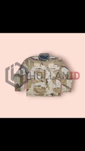JAKET ABG TENTARA COKLAT LORENG TELUK GURUN / ARMY CAMO TACTICAL / TNI ABRI