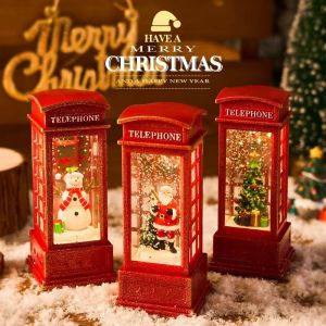 New Christmas DIY Light House Decoration Chrismas LED Lights House Xmas Gift Ornaments