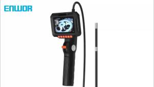 2-Way Articulating Endoscope Two Way 360° 180° Joystick Steering Rotation Camera 1080P Car Inspection Borescope Battery Optional