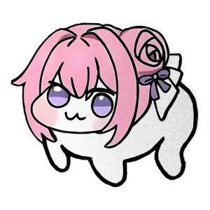 Anime Neko Reflective Car Decal