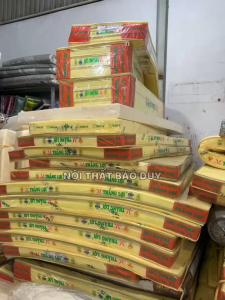 Nệm cao su non Thắng Lợi gấp 3 mềm mại thoáng mát DÀY10cm (CÓ ẢNH THẬT)