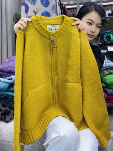 QINGNAER | Leisure Large Size Soft Lazy Wind Womens Outerwear