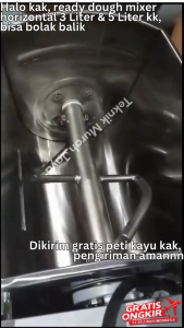 MATRIX Mesin Pembuat Adonan Tepung 3 Kg 3 Liter HMJ3S Dough Mixer Maker HMJ 3S Mesin Adonan Donut Bakpau Roti Mie Kue CARLTON FOMAC