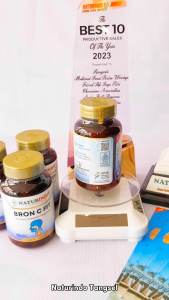 HERBAL RADANG TENGGOROKAN SUARA SERAK HILANG SAKIT TENGGOROKAN DEWASA BRON C FIT NATURINDO