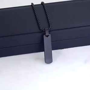 Gelang Titanium Rantai Baja Silver Import Fashion Cowok Hiphop Antikarat Terbaru