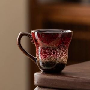 Kiln Transformation Master Cup Large Tea Tasting Single Person Building Cup Tianmu Glazed Ceramic Craftsmanship