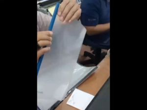 Bantex Map Plastik Sliding File Sheet Protector Cover F4 / Folio #BF4502 (10 SET)