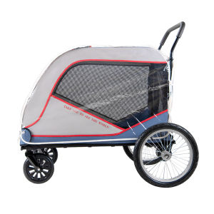 DODOPET Barik Pet Stroller Rain Cover ป้องกันลม ป้องกันฝุ่น ป้องกันฝน สำหรับแมวและสุนัข ที่รองรับน้ำหนักได้ถึง 20 กิโลกรัม