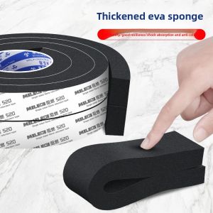 Thickened Flame-Resistant EVA Single-Sided Foam Tape Shock Absorption Cushioning High Temperature Resistant Sound Insulation Sealing Foam Sponge Strip
