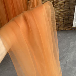 Light Purple Yellow Soft Gauze Curtain Wedding Welcome Background Decorative Activity Stage Arrangement Waterfall Net