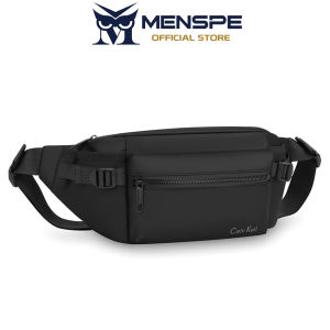 MENSPE Waist Bag Casual Chest Bag Fashion Messenger Bag Travel Bag Business Bag Phone Bag Waterproof Lightweight Bag Leisure Sport Street Bag for College Student