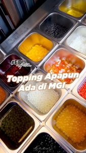 Comefood Topping Minuman Bubble Black Pearl Tapioca 1 Kg - mutiaragemilangid