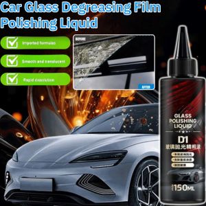 Car Glass Degreasing Film Polishing Liquid Strong Anti Rain Anti Fog Car Glass Oil Film Remover 玻璃油膜去除剂