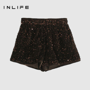 Loose High-Waisted Trendy Shorts