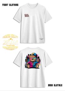 Baju Distro Pria Dan Wanita Model Trendy Dan Kekinian Bear Vision – Beruang keren dengan kacamata siap menemani gaya santaimu.