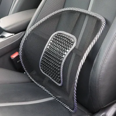 TANGJIXIONG | Summer Wood Beads Ice Silk Bamboo Car Seat Cushion