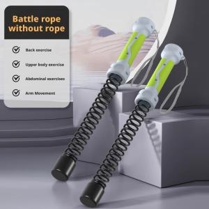 Strength Training Bar Ergonomic Fitness Grip 3 In1 Ropeless Battle Ropes For Home For Low Impact Cardio Training Fitness 2026