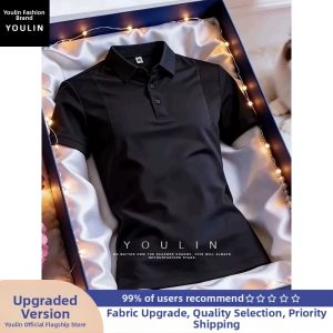 YOULIN | Breathable Quick Dry Mens Short Sleeve Polo T-Shirt