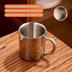 Double-Walled Insulated Stainless Steel Cup