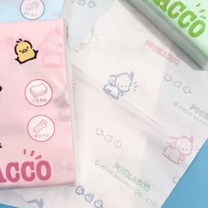 Tisu Kering Sanrio 3ply Printed Motif Lucu Karakter Pochacco Portable Facial Tissue Pocket