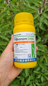 [VTNN TIEN KHOA] TRỪ BỆNH SHONAM 500SC CHAI 240ML Trừ đạo ôn khô vằn trên lúa mốc sương sương mai phấn trắng...trên lúa ớt hoa hồng và nhiều loại cây trồng khác