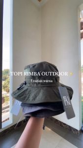 Topi Rimba Outdoor ANFI Pria Wanita Bahan Ribstop