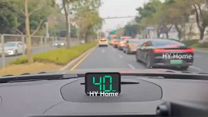 [พร้อมส่ง] GPS KMH MPH HUD Digital Speedometer Head Up Display เครื่องวัดความเร็วแบบดิจิตอลสำหรับรถยนต์รถกอล์ฟรถบัสเรือ