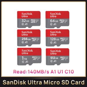Micro SD Memory SanDisk Ultra/  128GB/ 256GB / 512GB / 1TB / 2TB TF Flash Card for Camera Phone Nintendo Switch