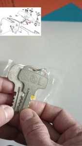 1851063720 | Chìa Khóa DC-35 | DC-60 | M6040 | M704K | M7040 | M9540