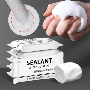 White Seal Putty Waterproof Duct Seal Repair Clay Quick Mending Mud for Drain Connection Wall Hole Air Conditioning Hole Sealing Putty Exhaust Pipe Repair Putty - Lazada