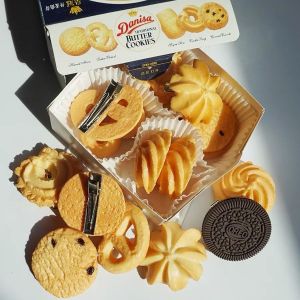 Cartoon Biscuit Hair Clips Cute Cookie Food Simulation Fun Student Girl Heart Hair Accessories Bangs Clamp Sweet Style