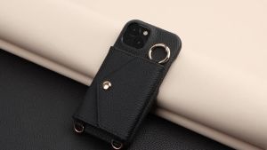 Ốp Điện Thoại Đeo Chéo Dành Cho Nữ Dành Cho iPhone 13 Pro Max/12 Pro Max/11 Pro Max/XR/XS/X/Max 8Plus - Chống Sốc Chống Trầy Xước Có Gương Và Ngăn Đựng Đồ