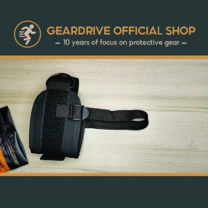 GEARDRIVE Ankle Straps For Cable Machines Reinforce Double D Ring Premium Cuffs To Improve Abdominal Muscles Lift The Butts Tone Legs
