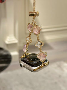 Soft Roropie New Four-leaf Clover Chain  Watch SE3 iWatch Band Intelligent Device Accessories Wristband