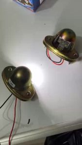Đèn soi biển số sắt đèn soi biển sô xe tải. Điện 12v và 24v