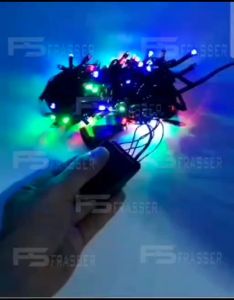 Frasser Lampu Tumblr & Lampu Natal LED Rainbow: Dekorasi yang Cantik