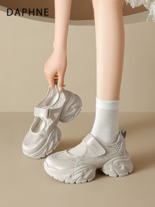 Daphne | New Hollow Magic Tape Lightweight Thick-Soled Sporty Sandals