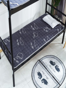 Thinamatamatamat米mattress Sinh Viên Giường Đơn Ký Túc Xá Bộ Đồ Giường Nhung Trên Tầng Dưới Sử Dụng Tại Nhà Chống Trơn Trượt Có Thể Giặt Được