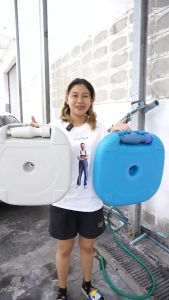 ฐานตั้งร่มแบบเติมน้ำ ฐานตั้งร่มลังแดด ขาตั้งร่ม ฐานร่มชายหาด ฐานร่ม ขาตั้งร่ม ขาร่มคันใหญ่พลาสติก