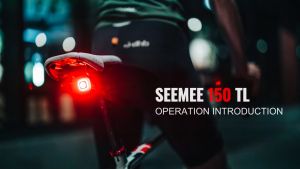 MagicShine SeeMee 150 Smart Bicycle Front & Rear Light Combo | Auto On & Off | Auto Brake Lights | 150 Lumens | IPX6 | Micro USB