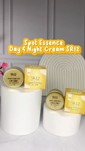 SR12 Spot Essence Day & Night Cream 10gr Krim Flek Hitam Bekas Jerawat Siang Malam Mencerahkan