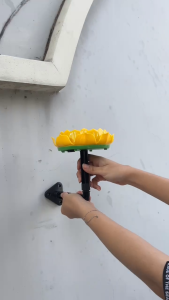 Máy Tụng Kinh Địa Tạng Năng Lượng Mặt Trời Sen Vàng Đường Kính 15Cm Âm Thanh To Rõ  Máy Niệm Phật Vasa