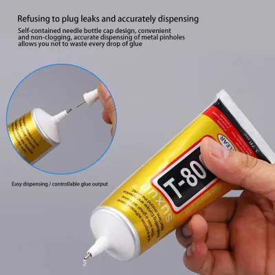 1pcs 15/50/110ml T8000 Cell Phone Adhesive Phone Glue Electronic Glue T8000 Multifunction DIY Phone Repair Adhesive Screen Glue