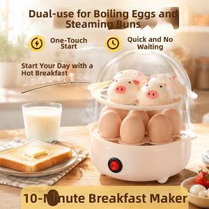 Jiaxun | Anti-dry Burn Mini Egg Cooker