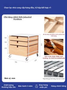 Bàn Kẹp Vintage Gỗ và Thép
