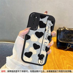 Huawei Enjoy 20 pro Phone Case with Wristband Silicone Female Model New 9 Lens Full Coverage Heart Pattern Korean Style Protective Cover