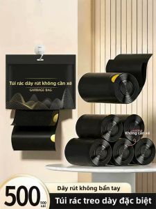 PISSA | Thick Tear-free Drawstring Automatic Closing Garbage Bag Large