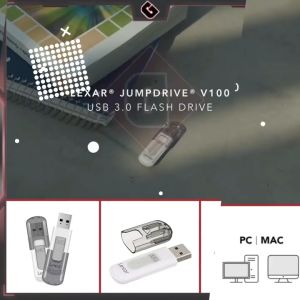 USB Lexar Jump Drive V100 3.0 32GB - Hàng Chính Hãng